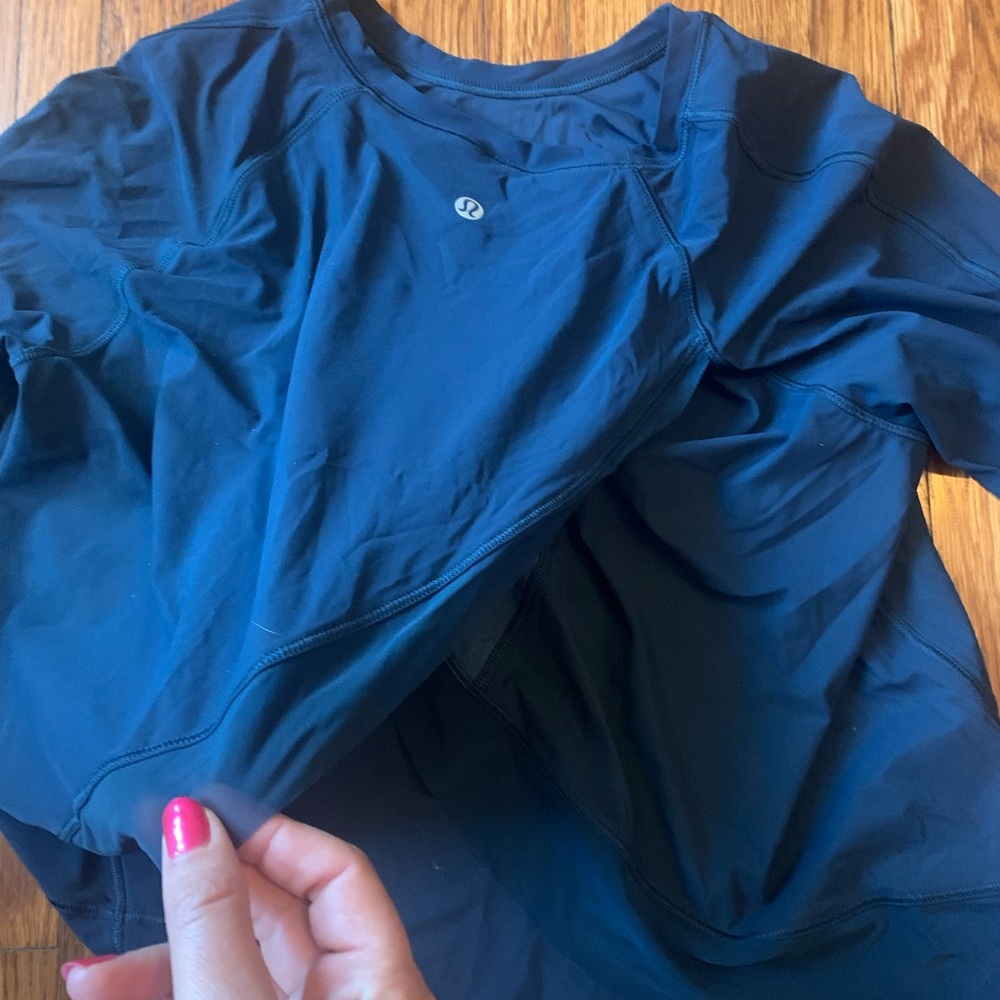 Lululemon Open Back Top With Sheer Trim - image 6